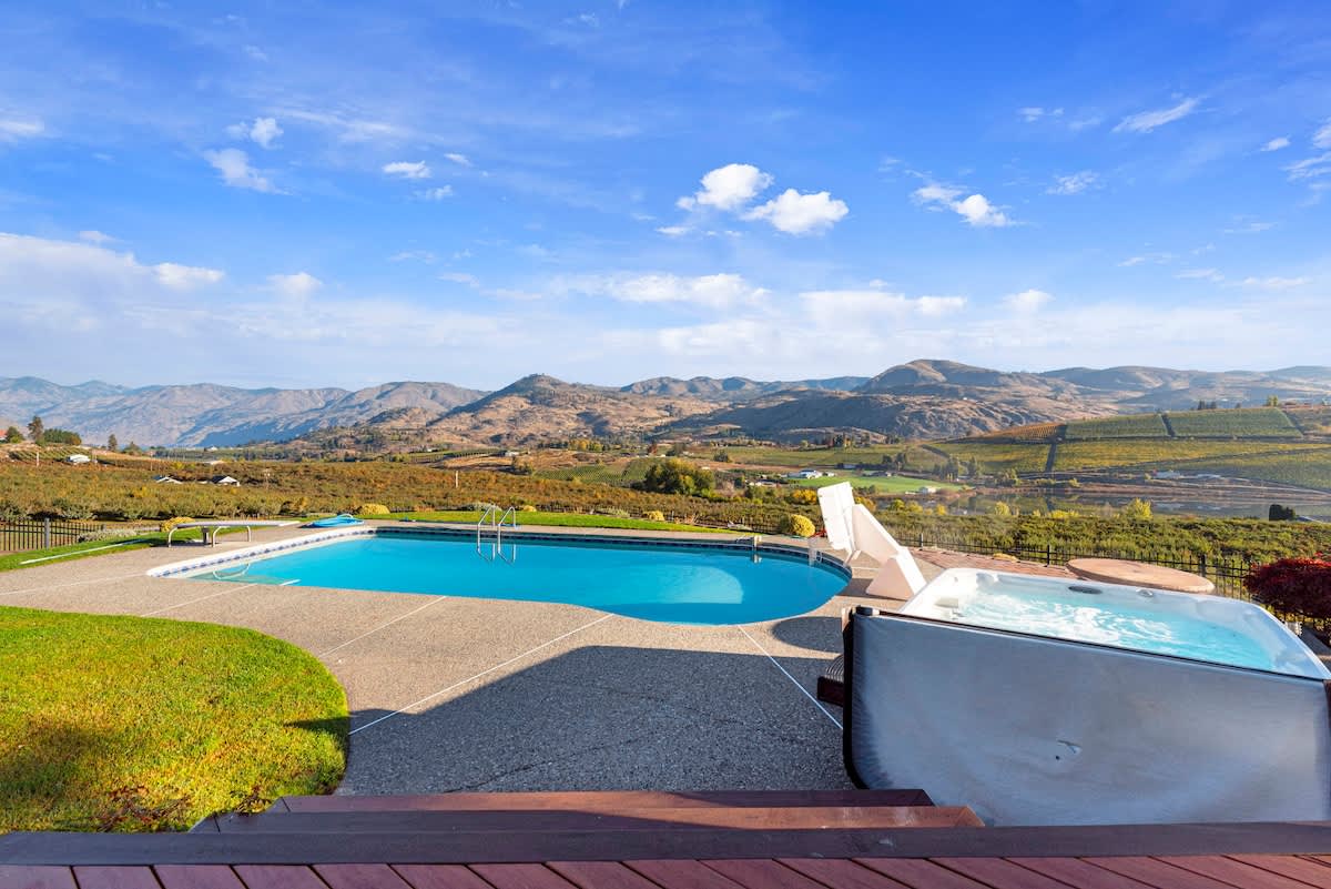 Pool and Hot tub
