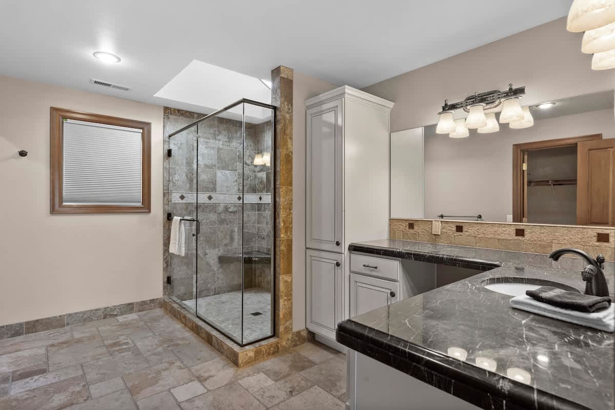 Master bathroom